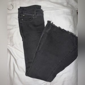 Black Free People Bootcut Jeans